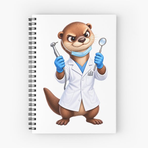 Item preview, Funny Otter Dentist designed and sold by SmilefromAlex.