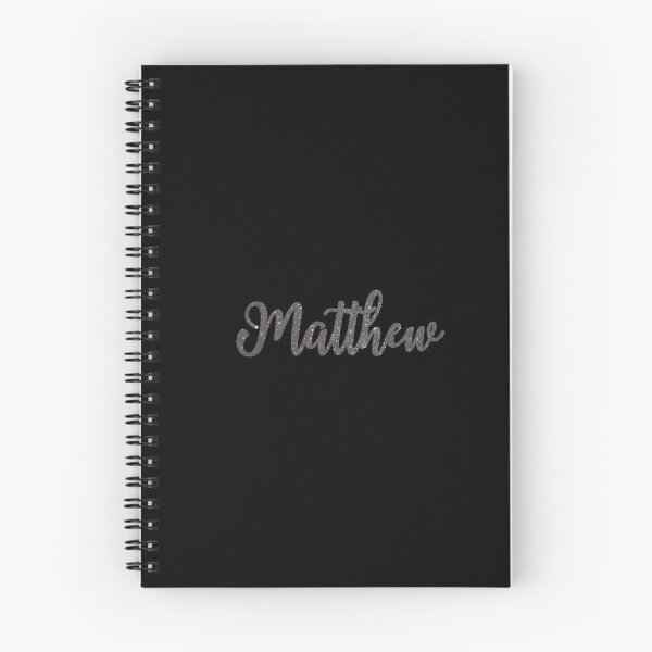 Item preview, Matthew Gray Sparkly Custom Name Design designed and sold by CamilasPrints.