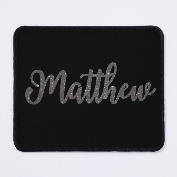 Item preview, Matthew Gray Sparkly Custom Name Design designed and sold by CamilasPrints.