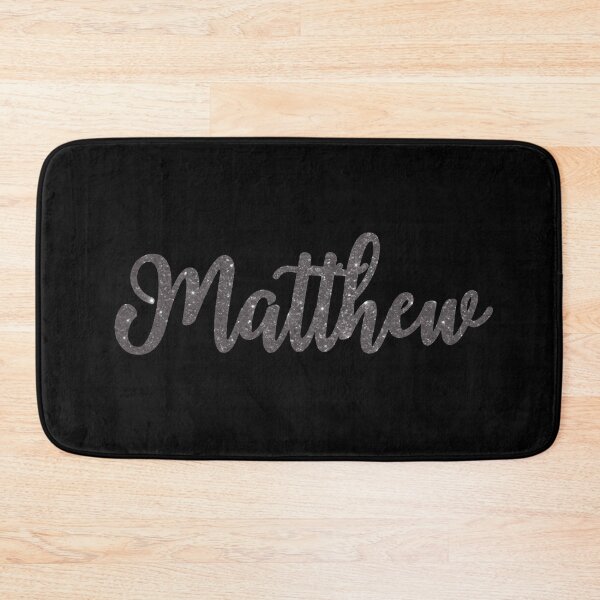 Item preview, Matthew Gray Sparkly Custom Name Design designed and sold by CamilasPrints.