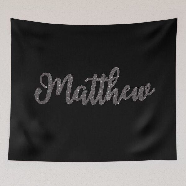 Item preview, Matthew Gray Sparkly Custom Name Design designed and sold by CamilasPrints.