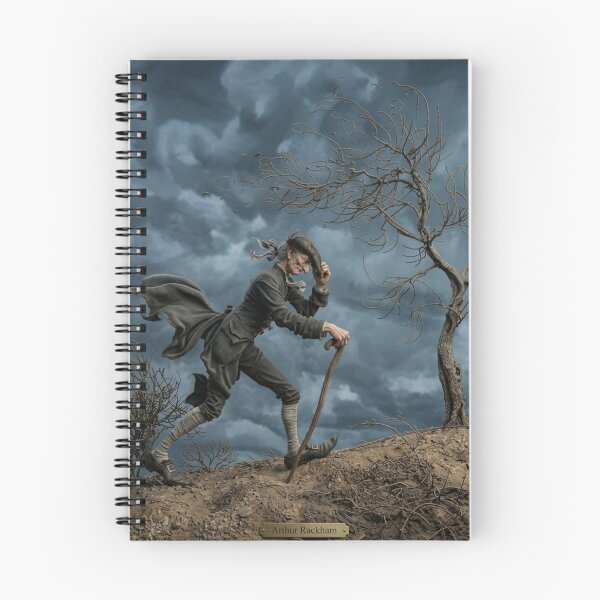 Aperçu de l'œuvre Ichabod Crane de Sleepy Hollow par Arthur Rackham (version 3D) créée et vendue par Vintage Designs +.
