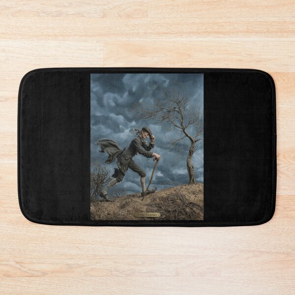 Aperçu de l'œuvre Ichabod Crane de Sleepy Hollow par Arthur Rackham (version 3D) créée et vendue par Vintage Designs +.