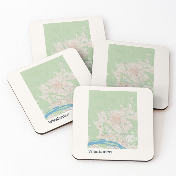 Item preview, Wiesbaden Minimalistic Map Art designed and sold by MapsNerd.