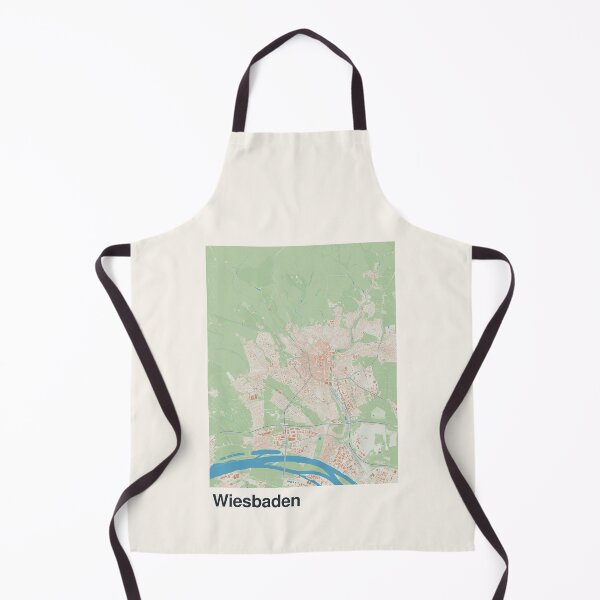 Item preview, Wiesbaden Minimalistic Map Art designed and sold by MapsNerd.