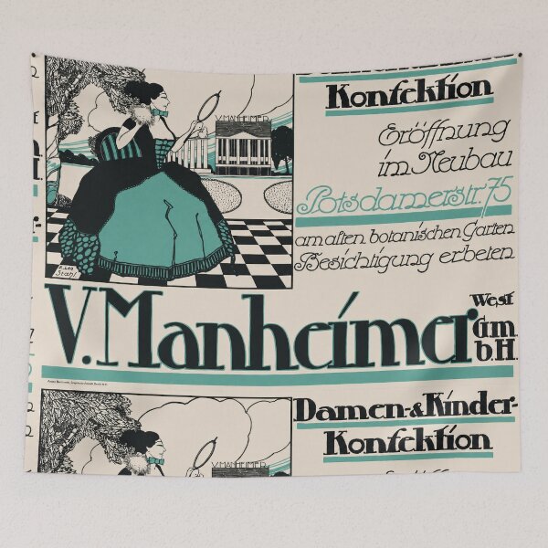 Item preview, V Manheimer Berlin Fashion House 1913 designed and sold by artofuniverse.