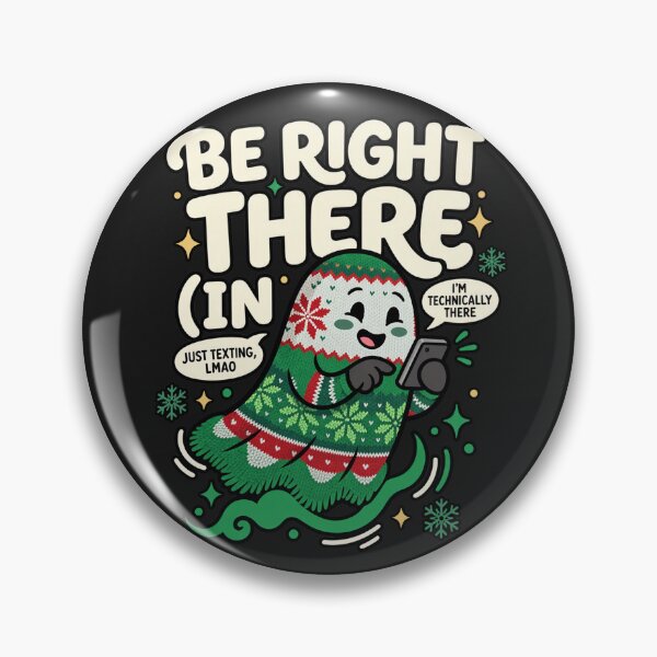 Item preview, Be Right There In Spirit Cute Ghost Introvert Funny designed and sold by NostalgiaPop77.