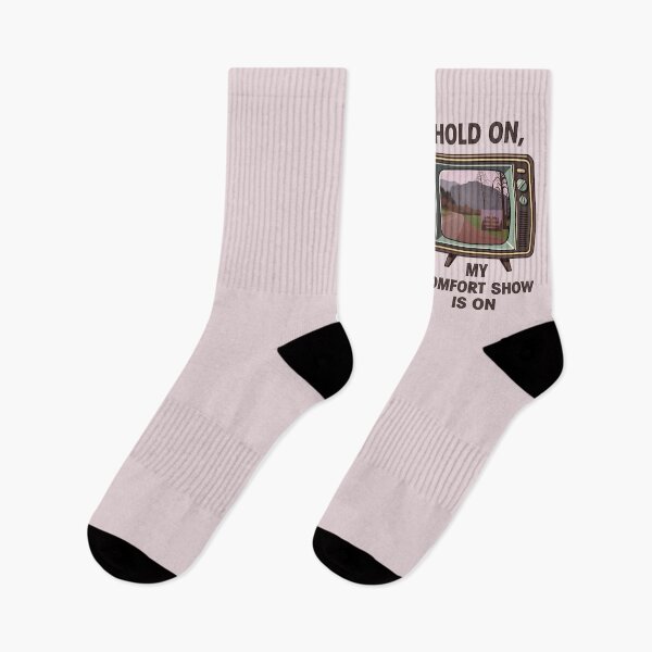 Item preview, Hold on, my comfort show is on | Dark surreal humor designed and sold by MamSelle.