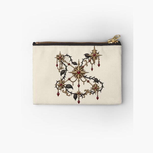 Item preview, Crimson Gothic Star – Ruby Celestial Ornament designed and sold by MetaModel Editions.