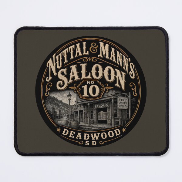 Item preview, NUTTAL & MANN'S SALOON designed and sold by BabaSoti.