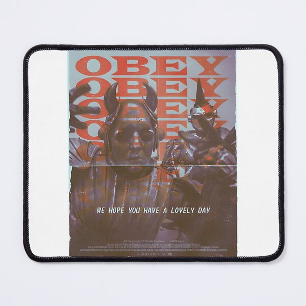 Artikelvorschau, Grafikdesign im Stil von „Obey Obey Obey“ mit markanter Typografie entworfen und verkauft von SciFidzns.