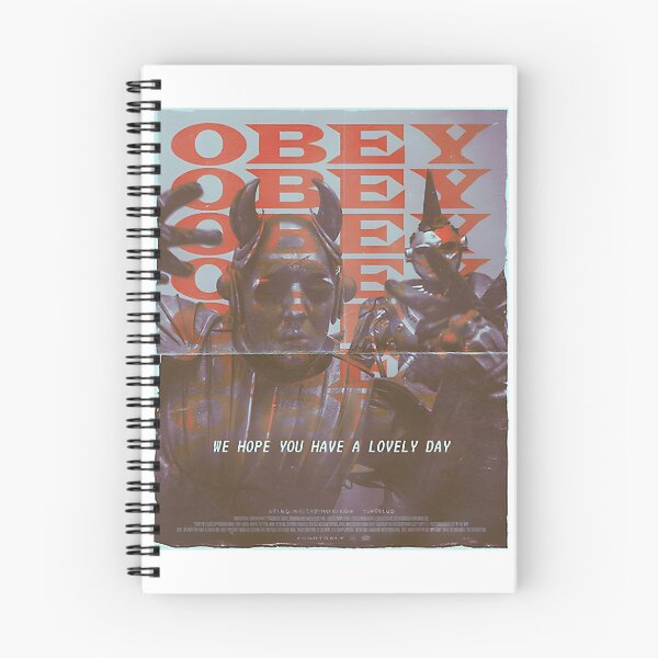 Item preview, Obey Obey Obey Inspired Graphic Design with Bold Typography designed and sold by SciFidzns.
