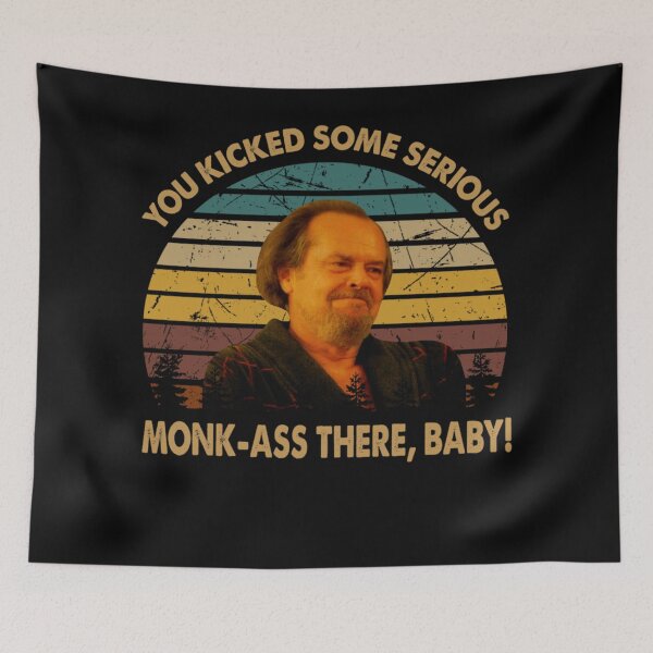 Item preview, Funny quote ' monk-ass there, baby!'  designed and sold by teranlistcompla.