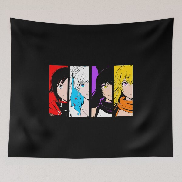 Aperçu de l'œuvre Équipe RWBY surdimensionnée créée et vendue par AmandaHuenfeld.