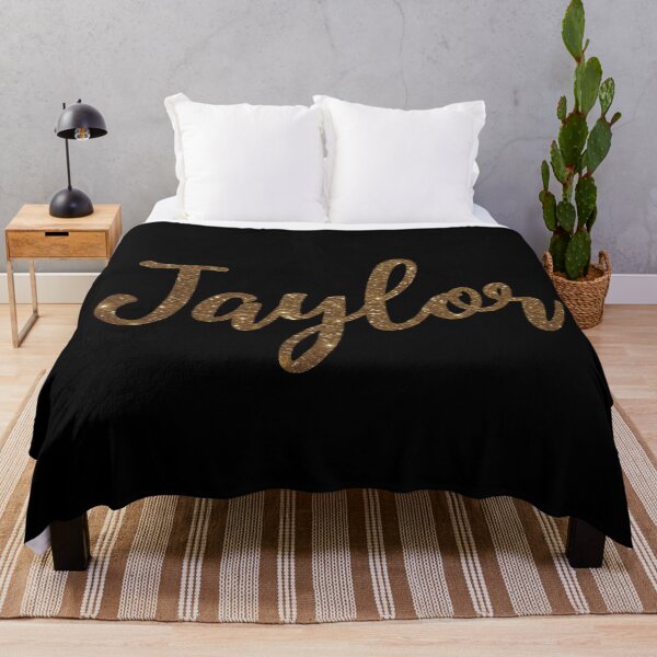 Item preview, Taylor Golden Sparkly Personalised Name Design designed and sold by CamilasPrints.