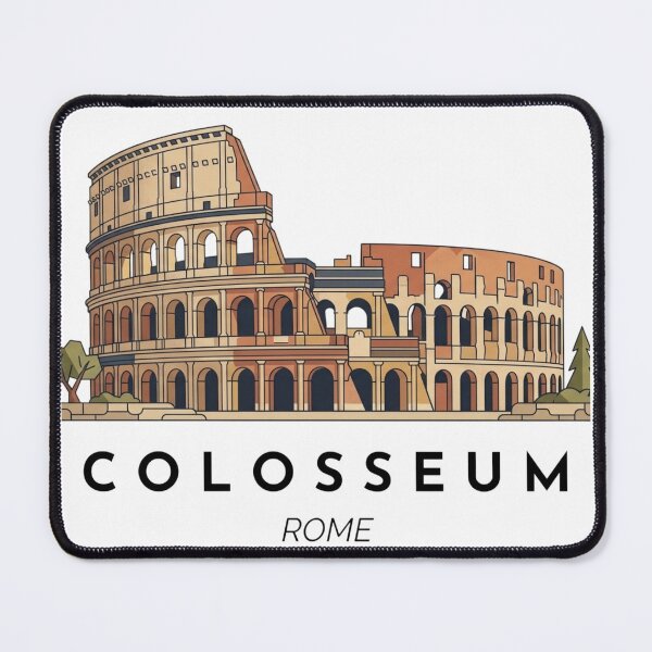 Item preview, Colosseum Minimalist Illustration – Rome Italy designed and sold by DesignMaxa.