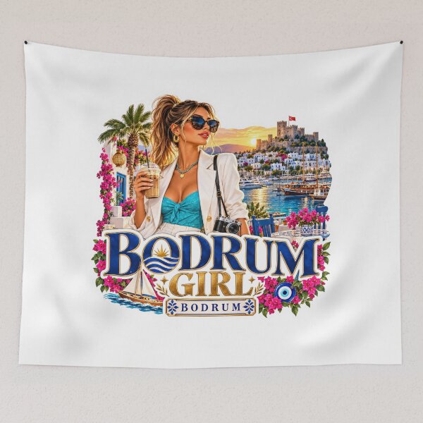 Item preview, Bodrum Girl Turkish Riviera Travel designed and sold by lorand-designs.