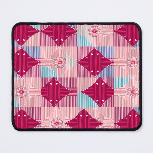 Item preview, Pink and blue block pattern design designed and sold by Chi261.