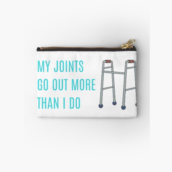 Item preview, My Joints Go Out More Than I Do Funny Hypermobility EDS Walker Meme designed and sold by kristy1003.