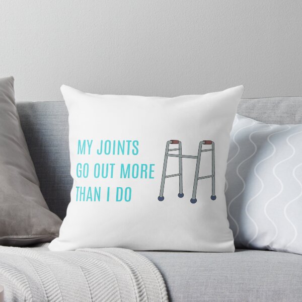 Item preview, My Joints Go Out More Than I Do Funny Hypermobility EDS Walker Meme designed and sold by kristy1003.