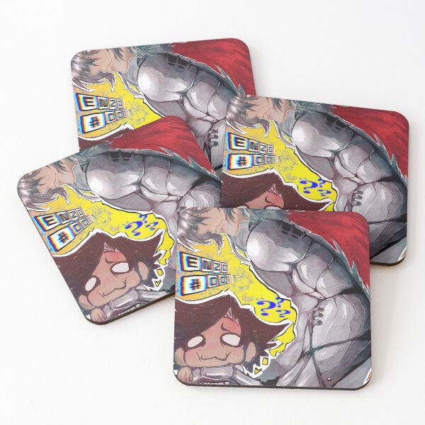 Item preview, Héroe musculoso de anime con personaje chibi designed and sold by FalkeHendrik.