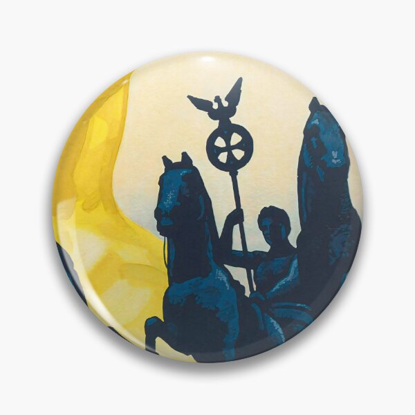 Item preview, Berlin 1936 Quadriga Detail Vintage Poster designed and sold by EdGraphy.