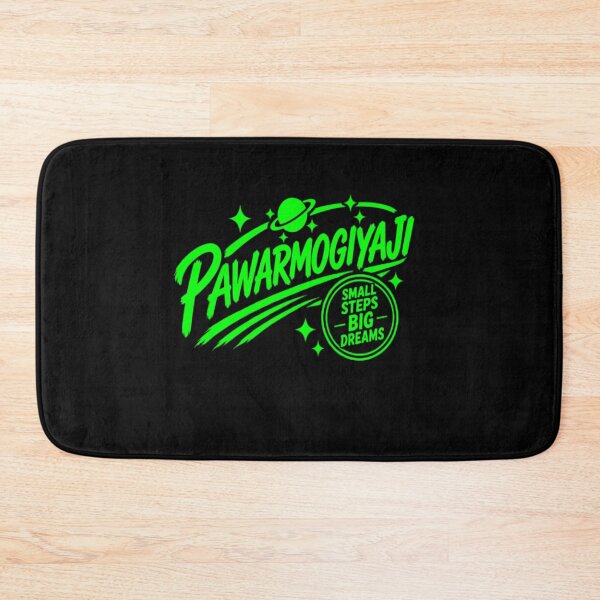 Item preview, Pawarmogiyaji Small Steps Big Dreams Typography Design designed and sold by Pawar1999.