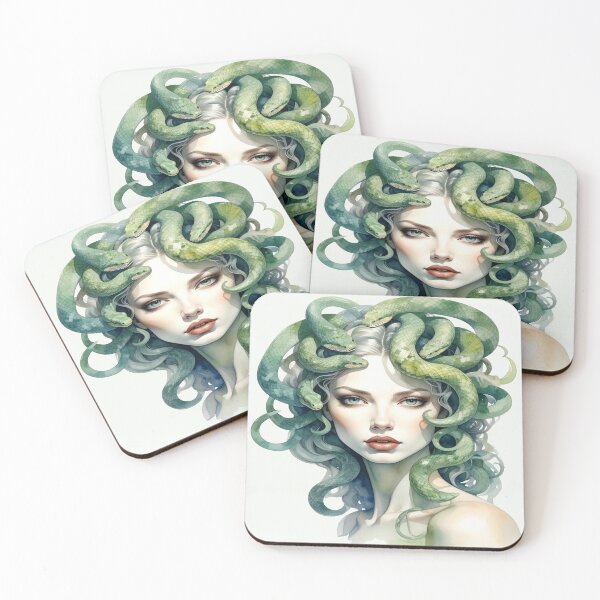 Item preview, Medusa – Beauty and Terror designed and sold by LiskoDesign.