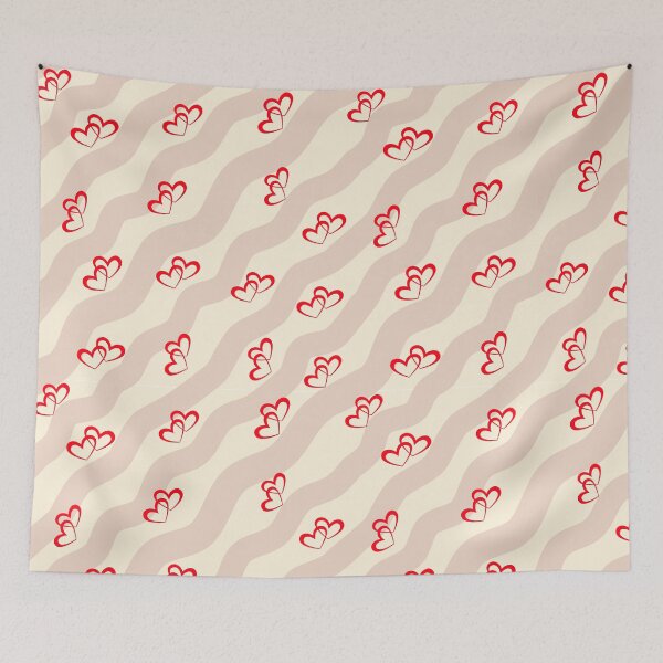 Item preview, Couple heart pattern for love and affection designed and sold by SelenCreative.