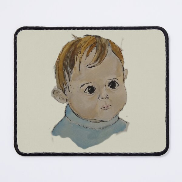 Item preview, Light-toned baby portrait artwork designed and sold by Tunjereza.