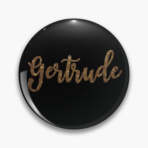 Item preview, Gertrude Golden Sparkly Personalised Name Design designed and sold by CamilasPrints.