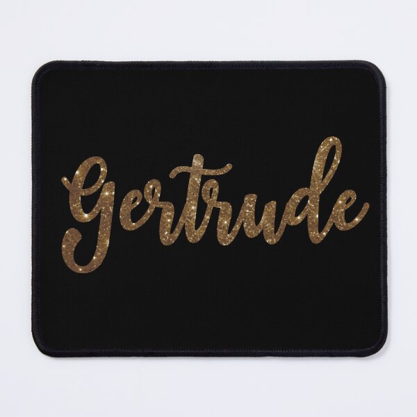 Item preview, Gertrude Golden Sparkly Personalised Name Design designed and sold by CamilasPrints.