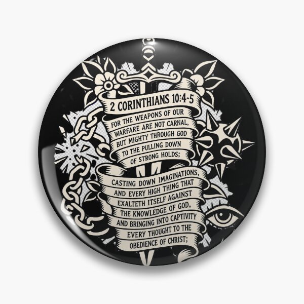 Item preview, 2 Corinthians 10:4-5 designed and sold by ArtaxLives.