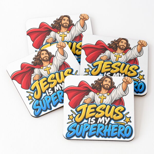 Item preview, Jesus is my SuperHero designed and sold by SuperChristTees.