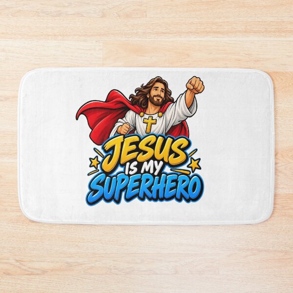 Item preview, Jesus is my SuperHero designed and sold by SuperChristTees.
