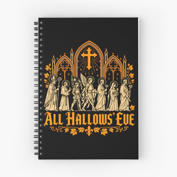 Item preview, All Hallows' Eve Catholic Traditional Christian Saints Fall designed and sold by michealhunttt.