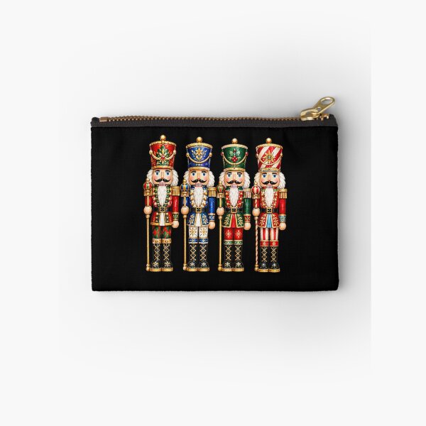 Item preview, Traditional Christmas Nutcrackers Squad Festive Soldiers Neutral Christmas designed and sold by CatiaStudioArt.