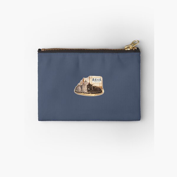 Item preview, Bakugyaku no Tomo 莫逆之友 Japanese Cat Sticker – A Bond of Complete Trust designed and sold by KOTOWA.