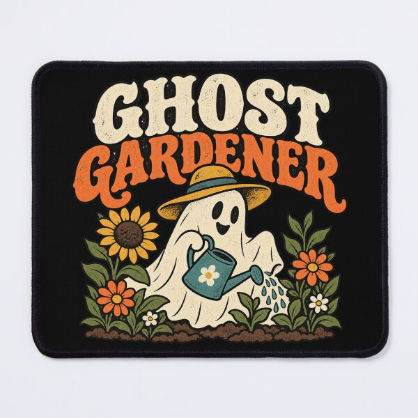 Item preview, Ghost Gardener Spooky Garden Plant Lover Halloween designed and sold by DreamLayerStudio.