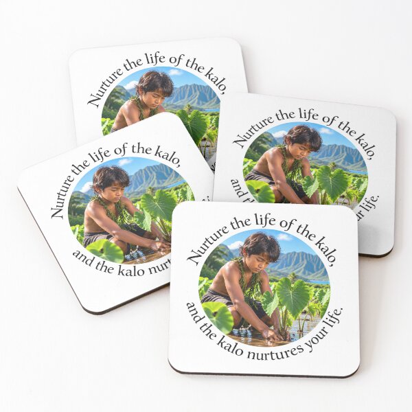 Item preview, Polynesian Conservation Proverb - Nurture the life of the kalo | Pacific Art designed and sold by ShakaLife.org.