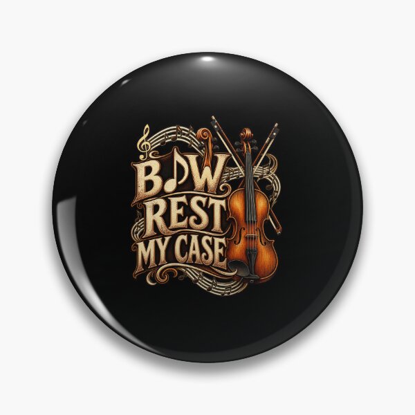 Item preview, Violinist Rest My Case Pun designed and sold by anapldv.
