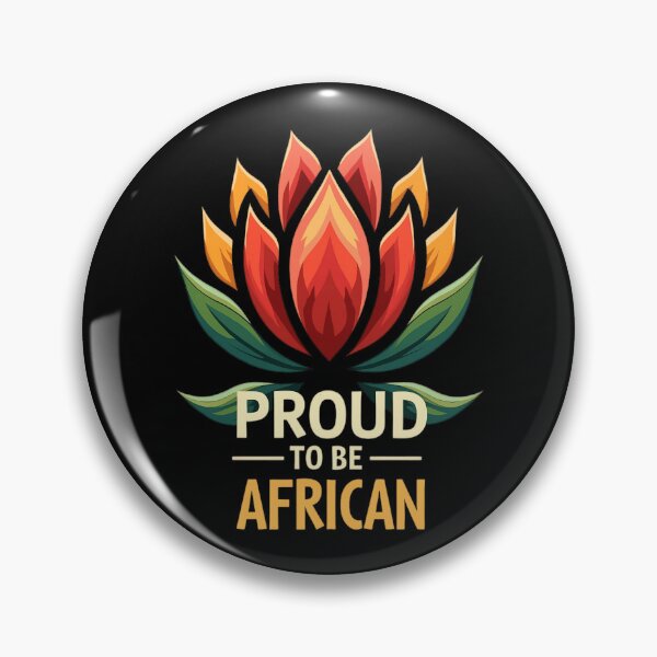 Item preview, Proud to Be African - Red Protea Flower Heritage Design designed and sold by Lucid Dream Pixel.