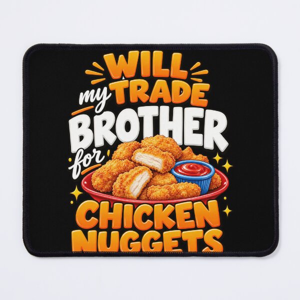 Item preview, Will Trade Brother for Chicken Nuggets designed and sold by anapldv.