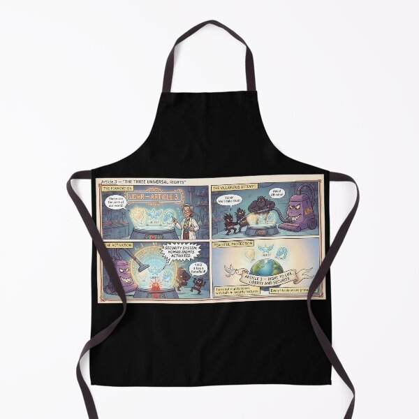 Item preview, Article 3: Fundamental human rights as a shield for the world designed and sold by Mianku | Für das Leben.