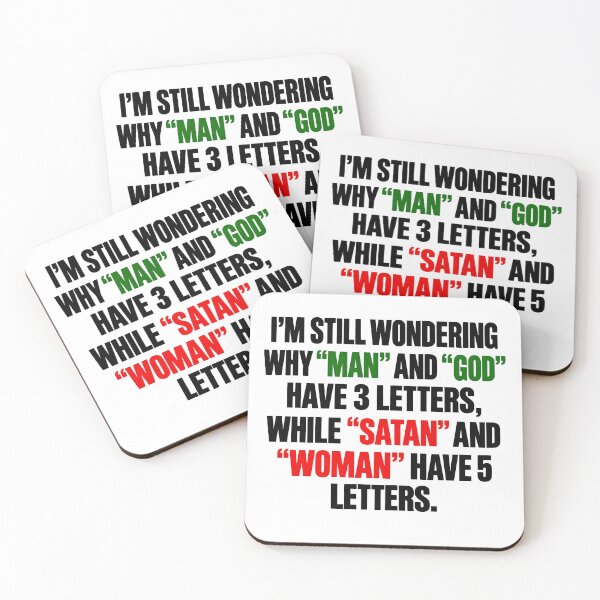 Item preview, Three Letters vs Five – Provocative Wordplay designed and sold by PRINTIONAL.