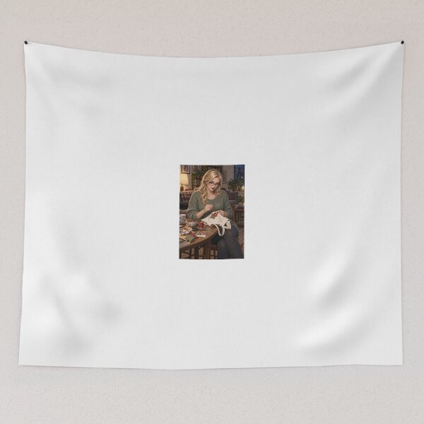 Item preview, Ilya Martin sewing flower on white bag stitches designed and sold by CathryneDelamort.