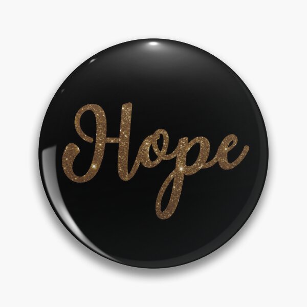 Item preview, Hope Golden Sparkly Personalised Name Design designed and sold by CamilasPrints.