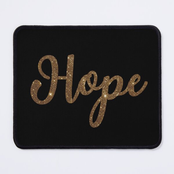 Item preview, Hope Golden Sparkly Personalised Name Design designed and sold by CamilasPrints.
