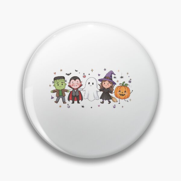 Item preview, Kawaii Spooky Squad: Cute Halloween Monster Friends    designed and sold by Designart68.
