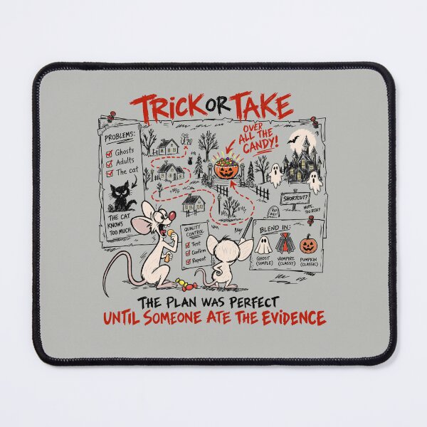 Item preview, Trick or Treat Halloween Mouse Plan designed and sold by Darsell Design.